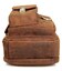 Сумка мужская Vintage 14416 в винтажном стиле Коричневая фото, картинка, изображение