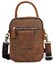 Сумка мужская Vintage 14416 в винтажном стиле Коричневая фото, картинка, изображение
