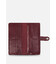 Шкіряне портмоне Classic бордове картинка, зображення, фото