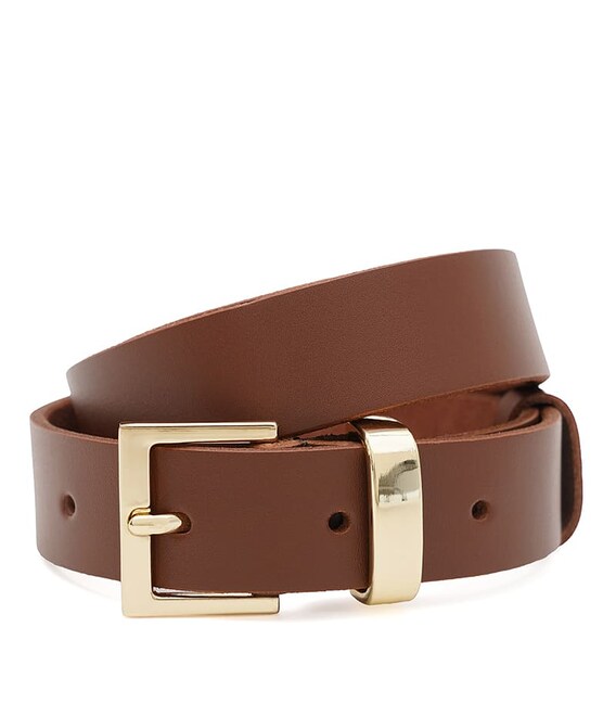 Жіночий шкіряний ремінь Borsa Leather 100g1genw122-l.brown картинка, зображення, фото