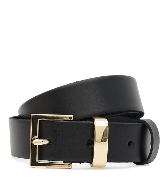 Жіночий шкіряний ремінь Borsa Leather 100g1genw116-black картинка, зображення, фото