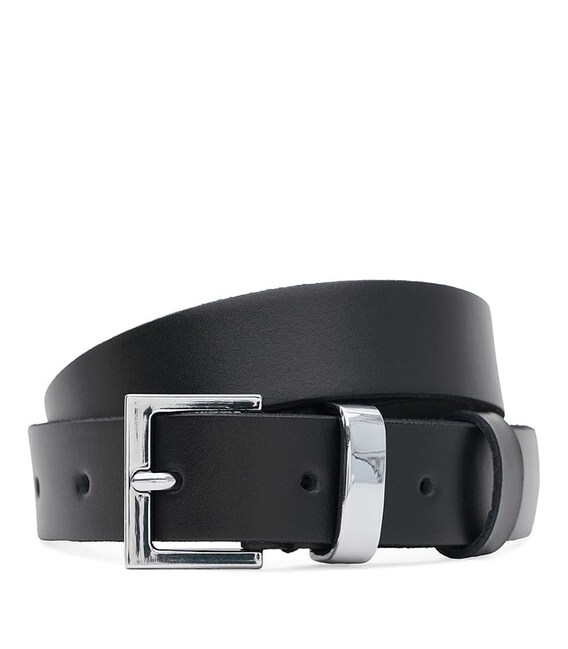 Женский кожаный ремень Borsa Leather 110x1genw113-black фото, картинка, изображение