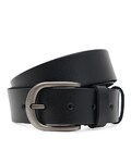 Жіночий шкіряний ремінь Borsa Leather 110v1genw108-black