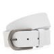Жіночий шкіряний ремінь Borsa Leather 100v1genw107-white картинка, зображення, фото