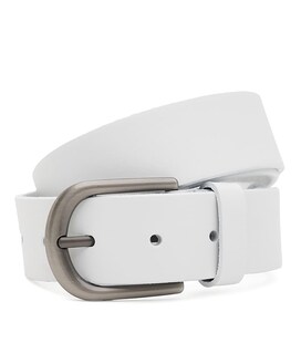 Жіночий шкіряний ремінь Borsa Leather 100v1genw107-white картинка, зображення, фото