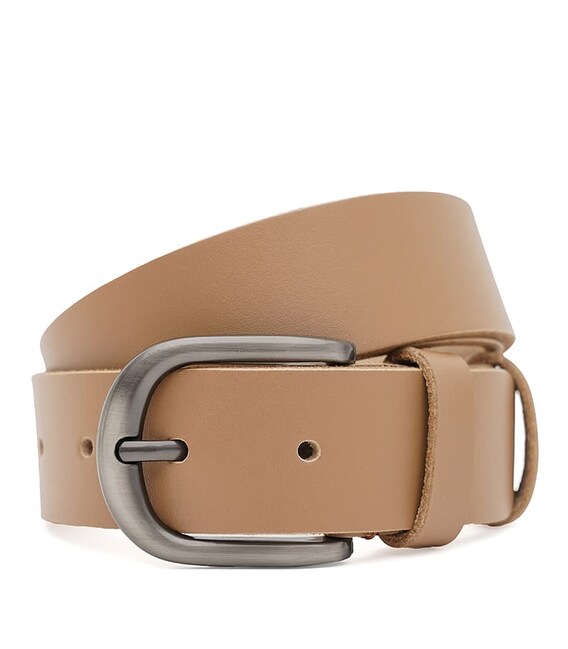 Женский кожаный ремень Borsa Leather 100v1genw106-caramel фото, картинка, изображение