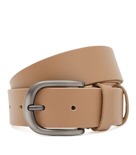 Жіночий шкіряний ремінь Borsa Leather 100v1genw106-caramel картинка, зображення, фото