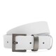 Жіночий шкіряний ремінь Borsa Leather 100s1genw132-white картинка, зображення, фото