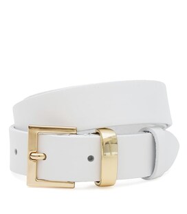 Жіночий шкіряний ремінь Borsa Leather 100g1genw131-white картинка, зображення, фото