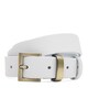 Женский кожаный ремень Borsa Leather 110b1genw130-white фото