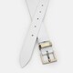 Жіночий шкіряний ремінь Borsa Leather 110b1genw130-white картинка, зображення, фото