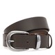 Женский кожаный ремень Borsa Leather 100x1genw142-brown фото