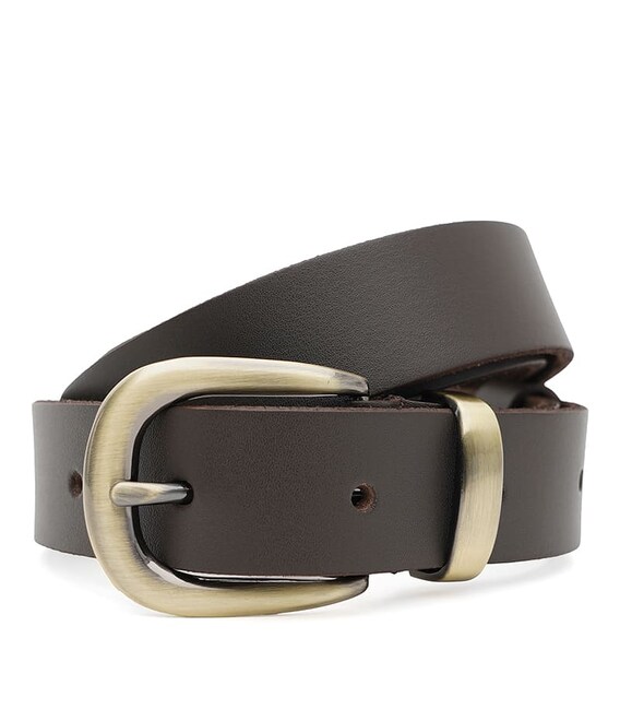 Жіночий шкіряний ремінь Borsa Leather 100b1genw141-brown картинка, зображення, фото