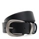 Женский кожаный ремень Borsa Leather 110s1genw139-black фото