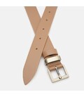 Жіночий шкіряний ремінь Borsa Leather 110b1genw133-caramel картинка, зображення, фото