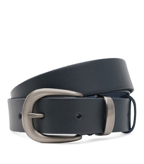 Жіночий шкіряний ремінь Borsa Leather 110s1genw152-navy картинка, зображення, фото