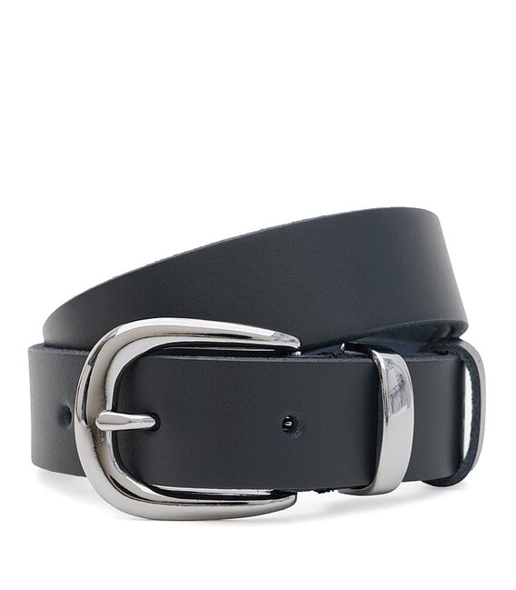 Женский кожаный ремень Borsa Leather 100x1genw149-navy фото, картинка, изображение