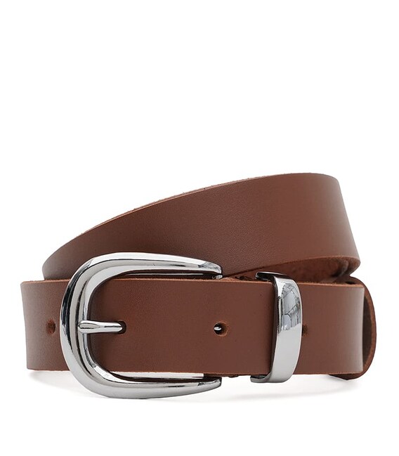 Женский кожаный ремень Borsa Leather 100x1genw145-l.brown фото, картинка, изображение