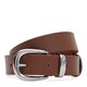 Женский кожаный ремень Borsa Leather 100x1genw145-l.brown фото