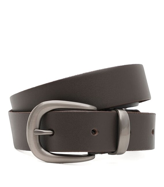 Жіночий шкіряний ремінь Borsa Leather 110s1genw143-brown картинка, зображення, фото