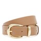 Женский кожаный ремень Borsa Leather 110g1genw160-caramel фото