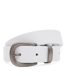 Жіночий шкіряний ремінь Borsa Leather 110s1genw156-white картинка, зображення, фото