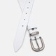 Жіночий шкіряний ремінь Borsa Leather 110s1genw156-white картинка, зображення, фото