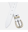 Женский кожаный ремень Borsa Leather 100b1genw154-white фото, картинка, изображение