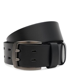 Мужской кожаный ремень Borsa Leather 115v1fx112-black фото, картинка, изображение