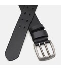 Чоловічий шкіряний ремінь Borsa Leather 115v1fx112-black картинка, зображення, фото