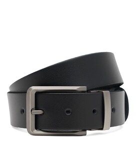 Мужской кожаный ремень Borsa Leather 125v1fx109-black фото, картинка, изображение