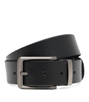 Чоловічий шкіряний ремінь Borsa Leather 115v1fx109-black картинка, зображення, фото