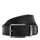 Мужской кожаный ремень Borsa Leather 125v1fx108-black фото