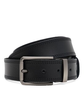 Мужской кожаный ремень Borsa Leather 115v1fx108-black фото, картинка, изображение