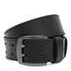 Мужской кожаный ремень Borsa Leather 125v1fx113-black фото