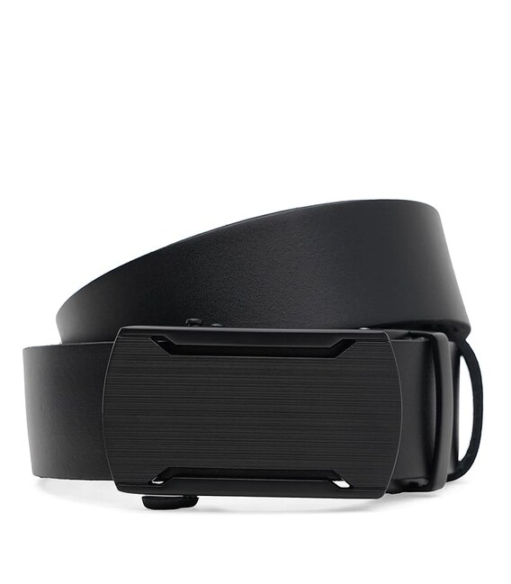 Чоловічий шкіряний ремінь Borsa Leather 125v1genav45-black картинка, зображення, фото