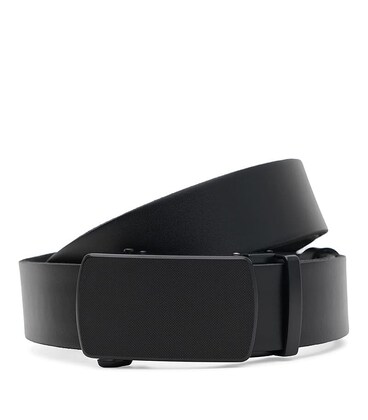 Чоловічий шкіряний ремінь Borsa Leather 125v1genav44-black картинка, зображення, фото