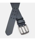 Чоловічий шкіряний ремінь Borsa Leather 125v1fx118-navy картинка, зображення, фото