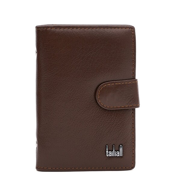 Кожаная визитница Tailian K1T430D-H33br-brown фото, картинка, изображение