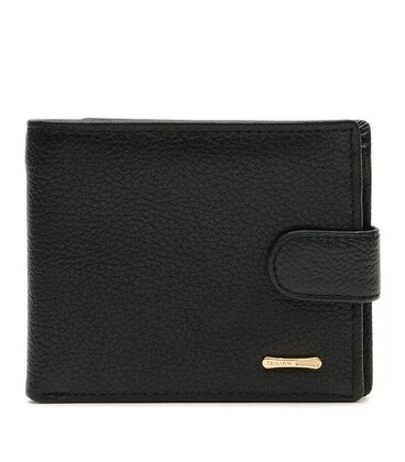 Мужской кожаный кошелек V1T120D-197-BE-black фото, картинка, изображение