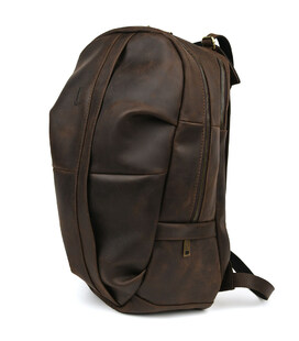 Чоловічий шкіряний рюкзак коричневий крейзі хорс RC-7340-3md TARWA фото, картинка, изображение