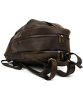 Чоловічий шкіряний рюкзак коричневий крейзі хорс RC-7340-3md TARWA фото, картинка, изображение