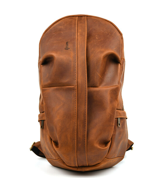 Чоловічий шкіряний рюкзак рудий крейзі хорс RB-7340-3md TARWA фото, картинка, изображение