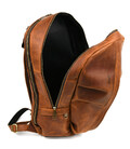 Чоловічий шкіряний рюкзак рудий крейзі хорс RB-7340-3md TARWA фото, картинка, изображение