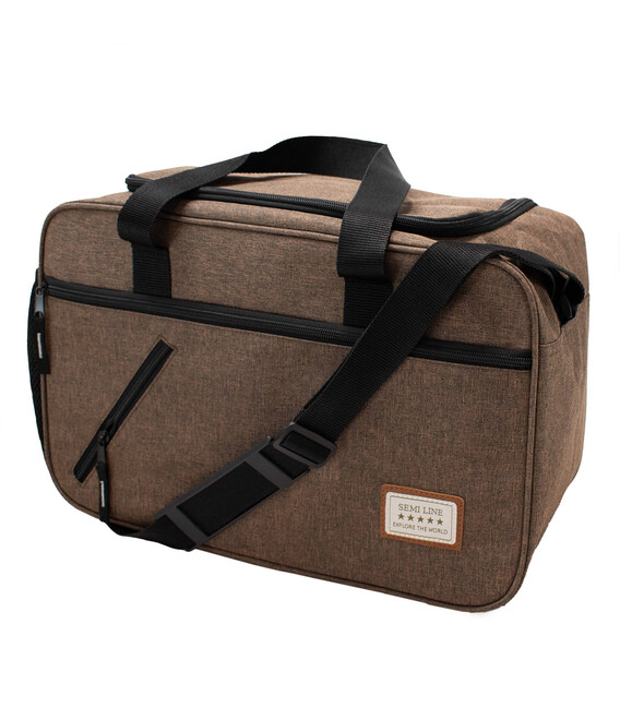 Сумка дорожная Semi Line 20 Brown (T5785-3) фото, картинка, изображение