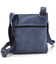 Сумка чоловіча через плече шкіряна crazy horse TARWA Синій (RК-1342-2-3md) картинка, зображення, фото