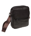 Чоловіча шкіряна сумка Borsa Leather k11169-brown картинка, зображення, фото