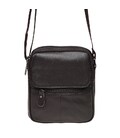 Чоловіча шкіряна сумка Borsa Leather k11169-brown картинка, зображення, фото