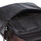 Мужская кожаная сумка Borsa Leather k11169-brown фото