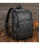 Кожаный рюкзак для ноутбука на два отдела Vintage 20906_1 Черный фото, картинка, изображение
